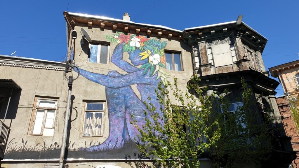 Street art Tbilisi Gruzja 2020