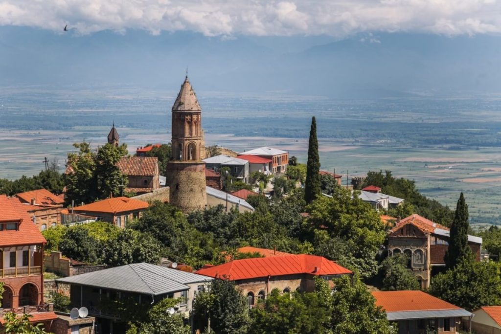 Sighnaghi gruzinskie miasto milosci